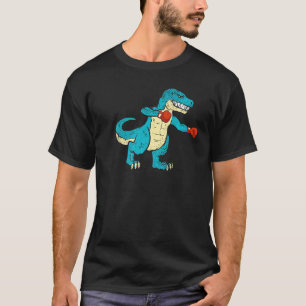 T Rex Boxing Dinosaur Lover Boxer Mixed Martial Ar T-Shirt