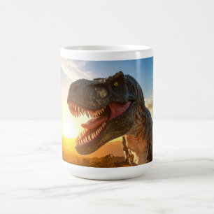 T-Rex Brüll-Design Kaffeetasse