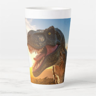 T-Rex Brüll-Design Milchtasse