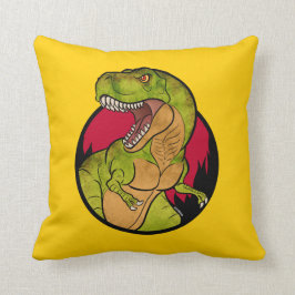T-Rex Cartoon Kissen