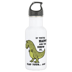 T-Rex Clap II Edelstahlflasche