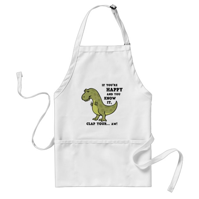 T-Rex Clap II Schürze (Vorne)
