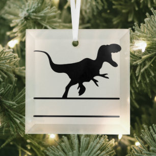 T-Rex Custom Ornament Aus Glas