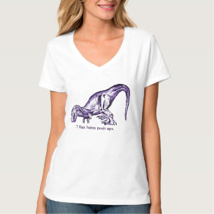 T Rex, den Hasse drücken, Ups T-Shirt