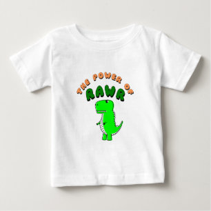 T-Rex des Powers von RAWR Baby T-shirt