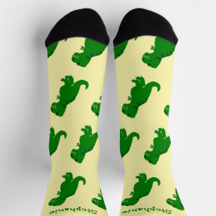 T-Rex-Design Socken