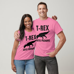 T-REX DÉTESTE LES TRACTIONS! T-shirts de dinosaure