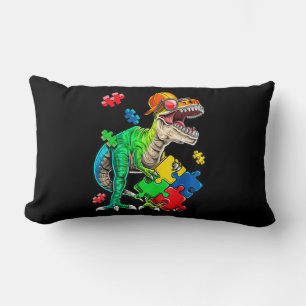 T Rex Dinosaur Autismus Sensibilisierung Puzzle Pi Lendenkissen