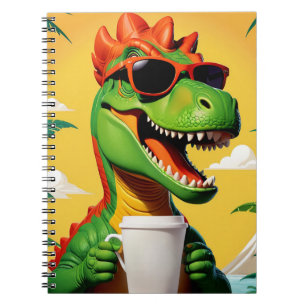 T-Rex Dinosaur Funny Notizblock