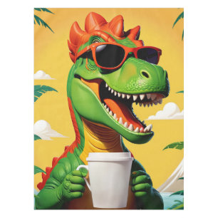 T-Rex Dinosaur Funny Tischdecke