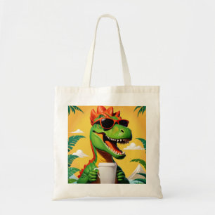 T-Rex Dinosaur Funny Tragetasche