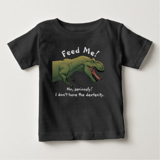 T-Rex Dinosaur Fütterte mir Baby Outfit 1 Stück Baby T-shirt