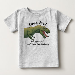 T-Rex Dinosaur Fütterte mir Baby Outfit 1 Stück T-shirt