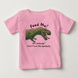 T-Rex Dinosaur Fütterte mir Baby Outfit 1 Stück T-shirt