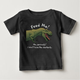 T-Rex Dinosaur Fütterte mir Baby Outfit 1 Stück T-shirt