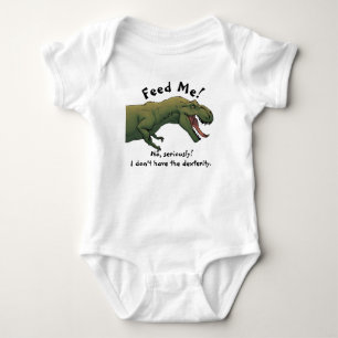 T-Rex Dinosaur Jungen Mädchen Baby Outfit Einteile Strampler