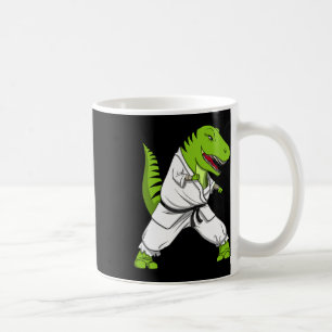 T-Rex Dinosaur Karate Kickboxen Kampfsport Jiu- Kaffeetasse
