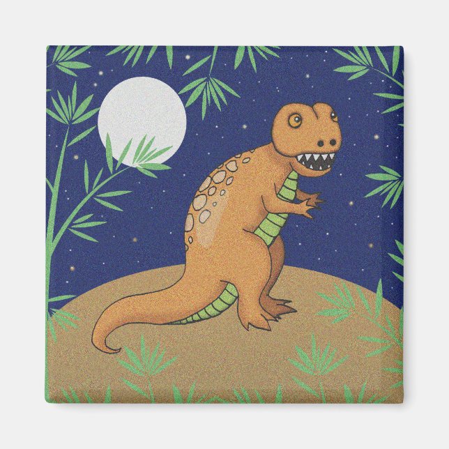 T-Rex Dinosaur Magnet (Vorne)