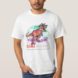 T Rex Dinosaur Mimi Saurus T-Shirt