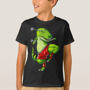 T-Rex Dinosaur Muay Thai Boxen Karate Kampfsport T-Shirt