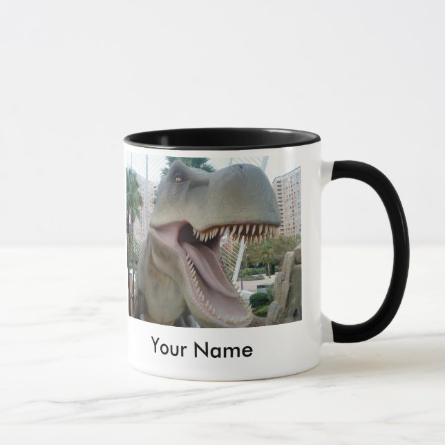 T-Rex Dinosaur Mug (Droite)