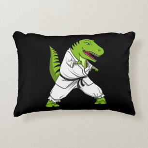 T-Rex Dinosaur Ninja Martial Arts Karate Dekokissen