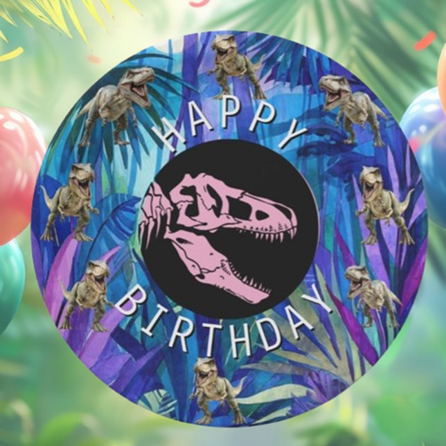 T Rex Dinosaur Party Pappteller (T-Rex Dinosaur Party Paper Plates: Fun for Every Dino Fan!)
