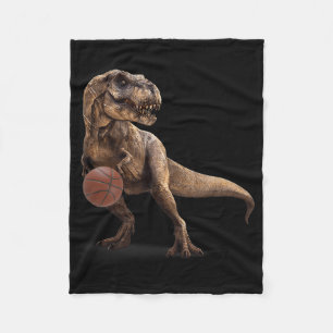 T-Rex-Dinosaur spielt Skelett Lustiger Dinosaurier Fleecedecke