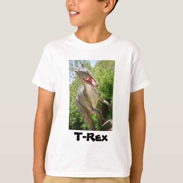 T-Rex Dinosaur T-Shirt (Vorderseite)