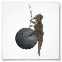 T-Rex Dinosaur Wrecking Ball