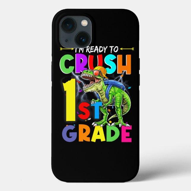 T Rex Dinosaurier ist bereit, die erste Stufe wied Case-Mate iPhone Hülle (Rückseite)