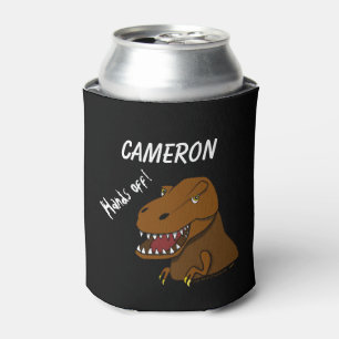 T-rex Dinosaurier kann coolere personalisierte Dosenkühler
