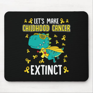 T-rex Dinosaurier macht Krebs im Kindesalter zum S Mousepad