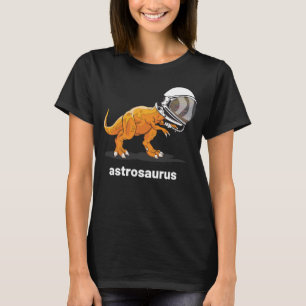T Rex Dinosaurier Niedlich Astrosaurus Dino im Wel T-Shirt