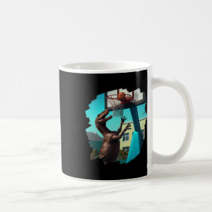 T Rex Dinosaurier Playing Sketll Spaß Dinosaur Ske Kaffeetasse