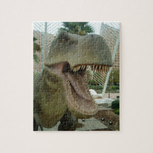 T-Rex-Dinosaurier-Puzzle