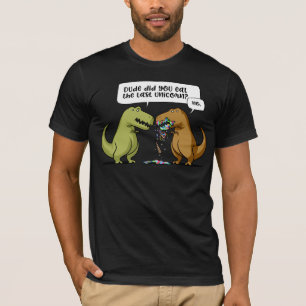 T-Rex Dinosaurier-Typ aßen Sie den letzten Unicor T-Shirt