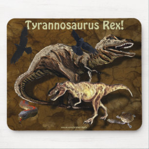 T-Rex Dinosaurier & Wildlife Mousepad