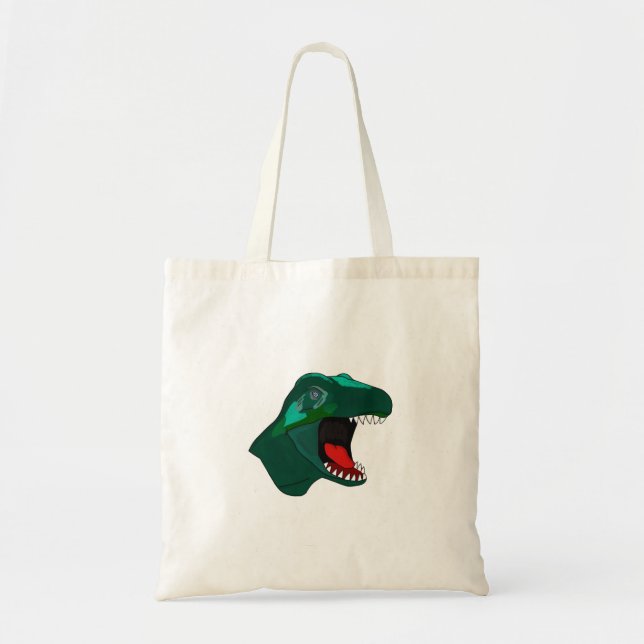 T Rex Dinossaur Tragetasche (Vorne)