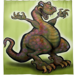 T-Rex Duschvorhang
