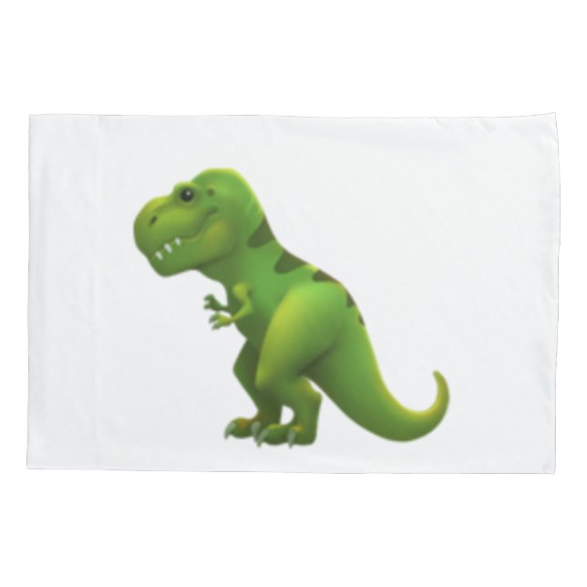 T-Rex - Emoji Kissenbezug (Rückseite)