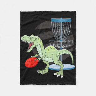 T Rex Frisbee Dinosaur Rekreationswerfer Dino Di Fleecedecke