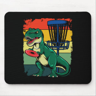 T Rex Frisbee Dinosaurier Freizeitwerfer Dino Di Mousepad