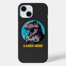 T-Rex Gamer-Modus Dinosaurier-Kunst