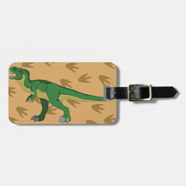 T-Rex Gepäckanhänger (Vorderseite horizontal)
