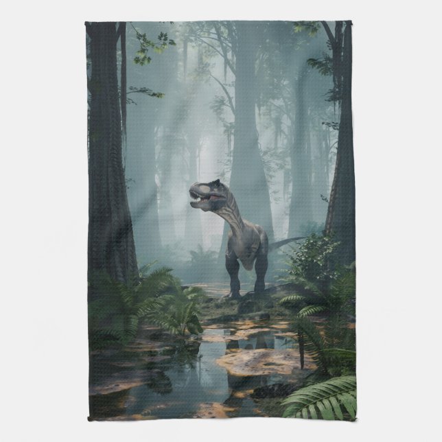 T-Rex Geschirrtuch (Vertikal)