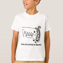 T-Rex | Handgezeichnetes Dinosaurier T-Shirt