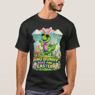 T-Rex-Hasen-Kostüm Oster-Outfit für Jungen und Kin T-Shirt
