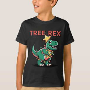 T-Rex hässlicher Weihnachtspullover Dinosaurier We T-Shirt