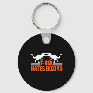 T-Rex hasst Boxen - Boxsparing Kickboxen D Schlüsselanhänger